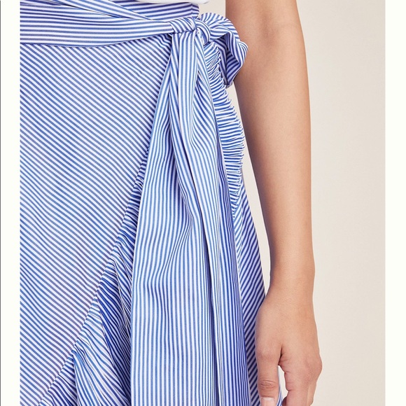 *Blue Priya Tiered Wrap Skirt by Mare Mare - Picture 5 of 5